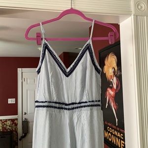 Japna striped wide leg jumpsuit